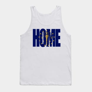 Indiana Home - State Flag Tank Top